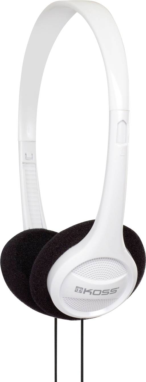 KOSS KPH7 On Ear Kopfhörer kabelgebunden Stereo Weiß HiFi