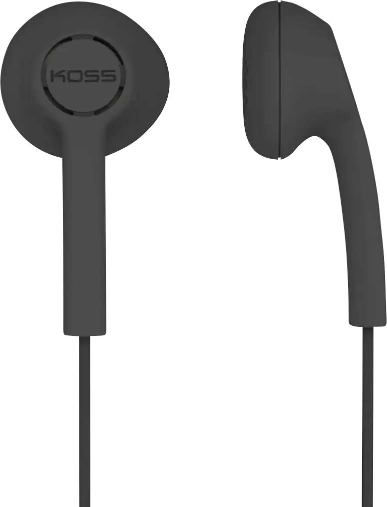 KOSS KE5 In Ear Kopfhörer kabelgebunden Stereo Schwarz