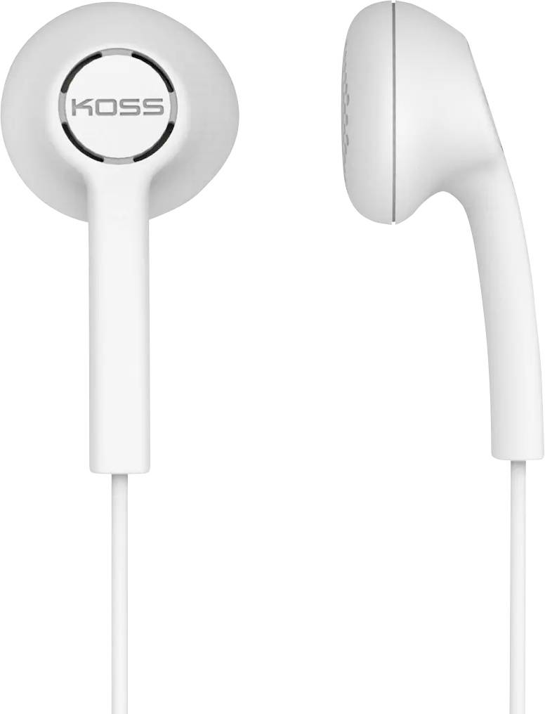 KOSS KE5 In Ear Kopfhörer kabelgebunden Stereo Weiß HiFi