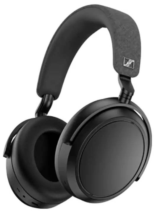Sennheiser Momentum 4 Over Ear Kopfhörer Kabellos, kabelgebunden, Bluetooth® Stereo Schwarz Noise Cancelling
