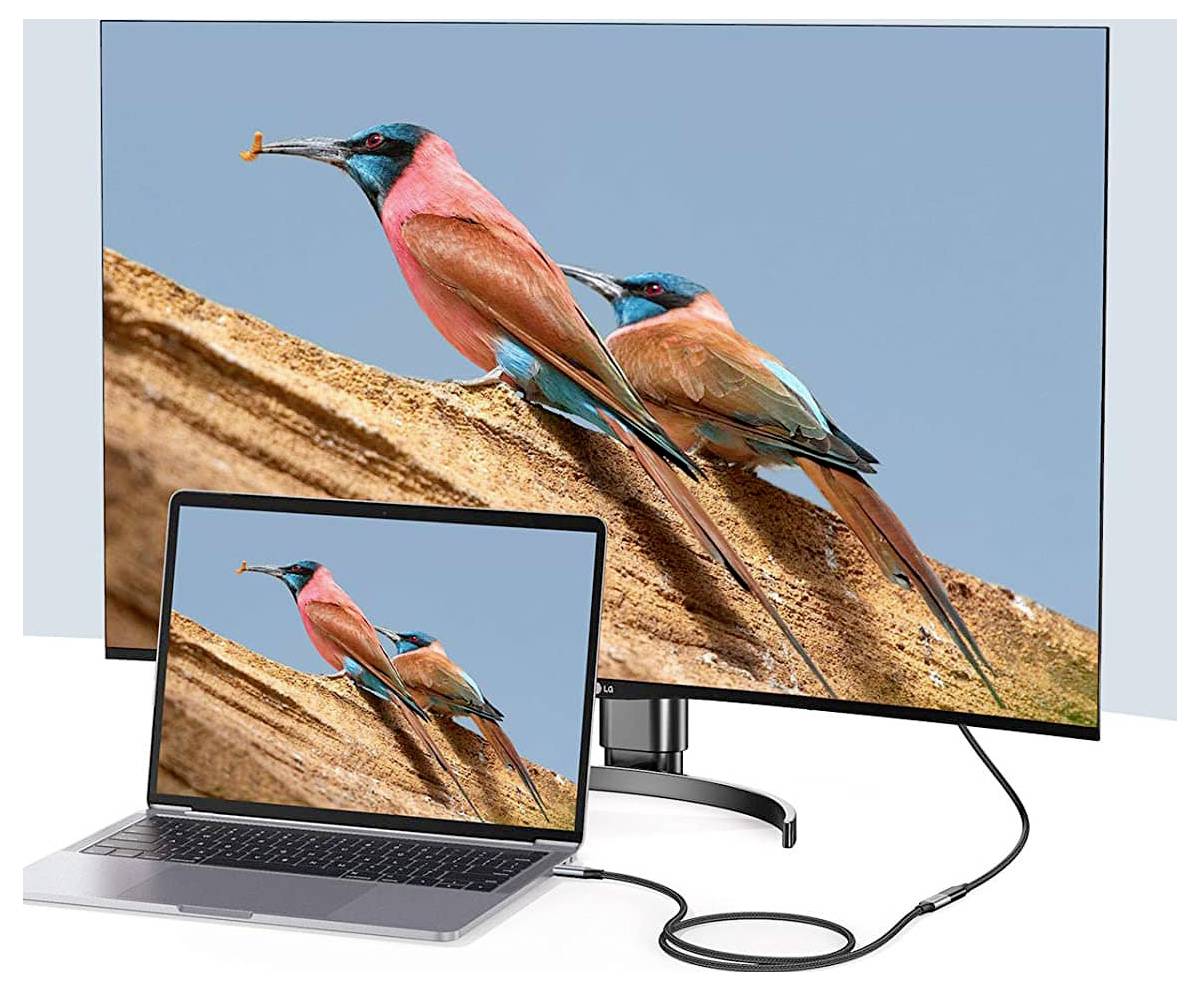 UGREEN USB-Kabel USB 3.2 Gen1 (USB 3.0 / USB 3.1 Gen1) USB-C® Stecker, USB-C® Buchse 1m Schwarz 30205