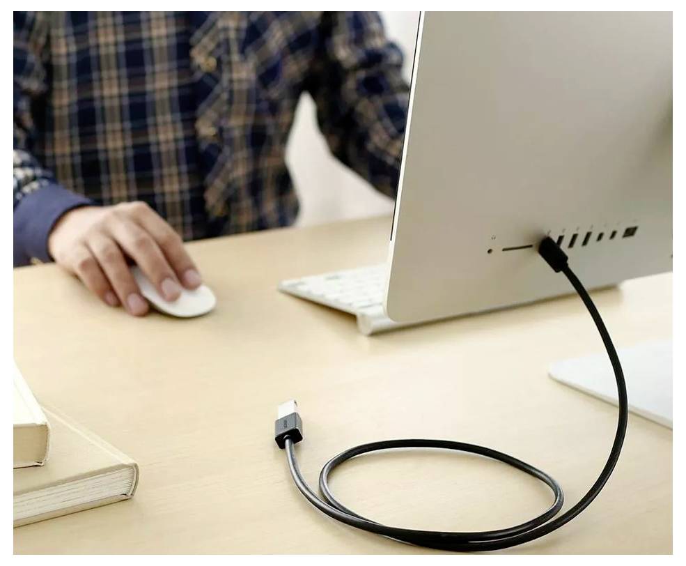 UGREEN USB-Kabel USB 3.2 Gen1 (USB 3.0 / USB 3.1 Gen1) USB-A Stecker, USB-A Buchse 3m Schwarz 30127