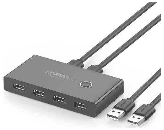 UGREEN USB-Kabel USB 2.0 USB-A Stecker, USB-A Stecker, USB-A Buchse, USB-A Buchse, USB-A Buchse, USB-A Buchse 1.5m Schwarz 30767