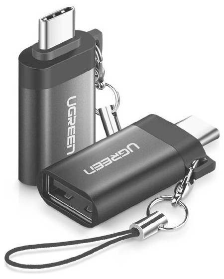 UGREEN USB-Kabel USB 3.2 Gen1 (USB 3.0 / USB 3.1 Gen1) USB-C® Stecker, USB-A Buchse Schwarz 50283
