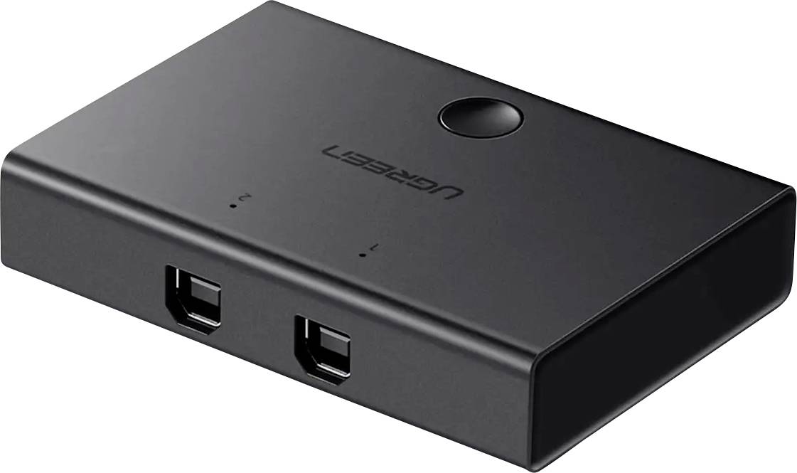 UGREEN 30345 USB 2.0-Umschalter Schwarz