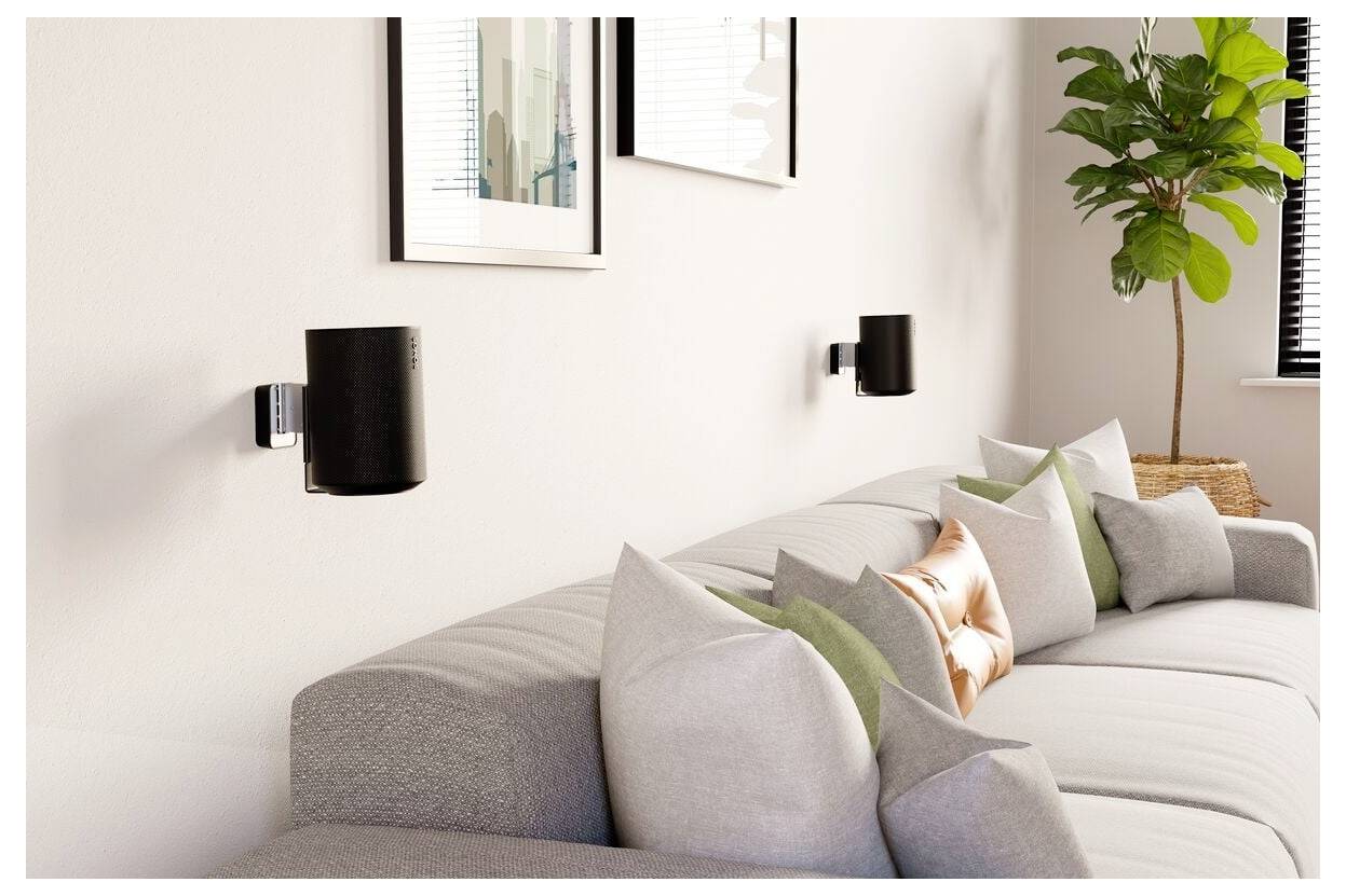 Vogel's ERA 100 Lautsprecher-Wandhalterung Schwenkbar, Neigbar Schwarz 1St.