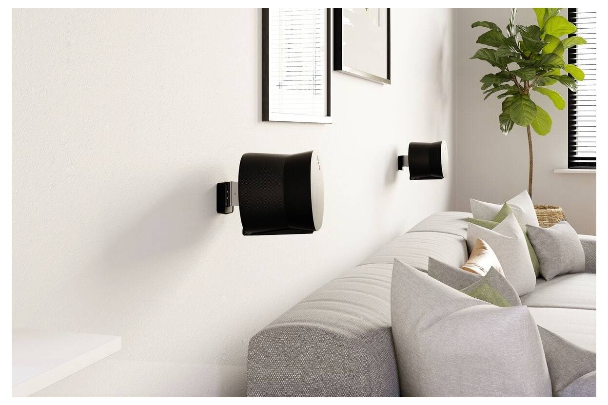 Vogel's ERA 300 Lautsprecher-Wandhalterung Schwenkbar, Neigbar Schwarz 1St.