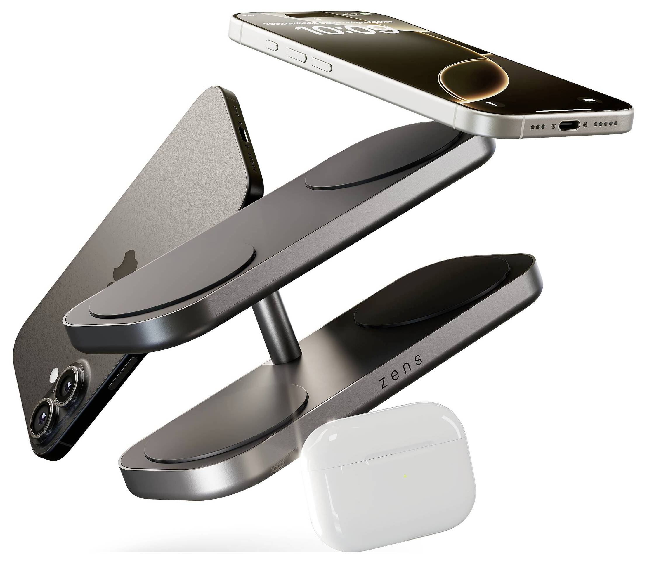 ZENS Induktions-Ladegerät ZEQC01B/00 ZEQC01B/00 Schwarz