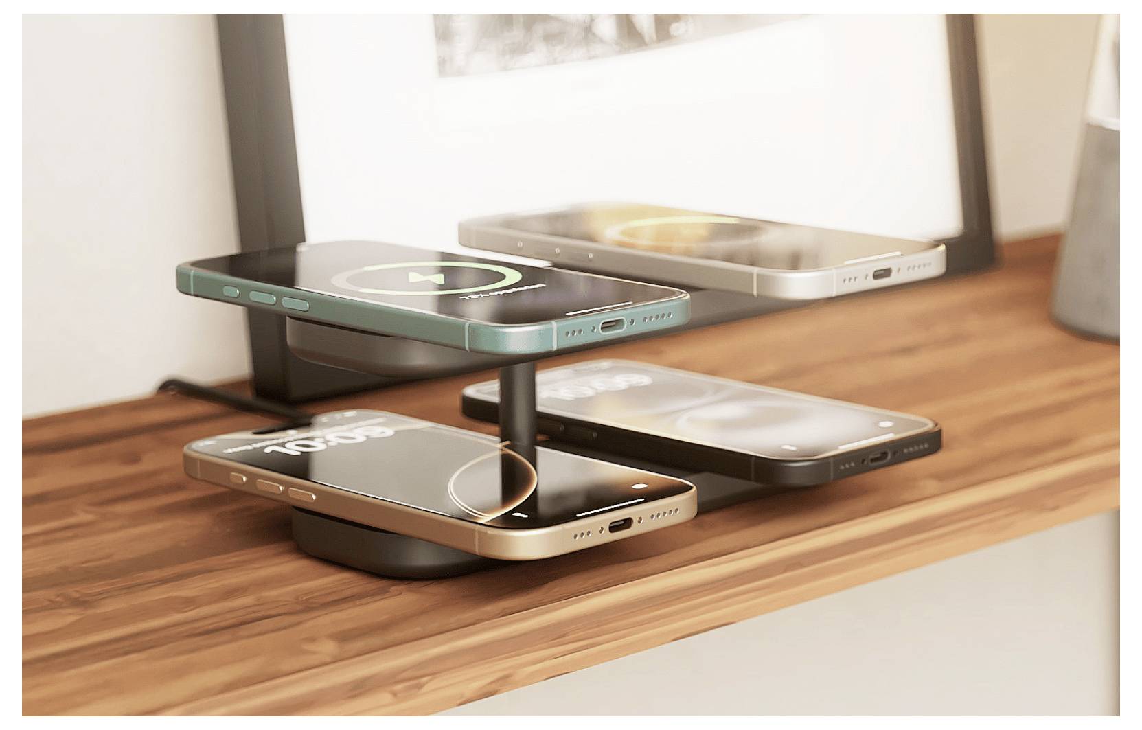 ZENS Induktions-Ladegerät ZEQC01B/00 ZEQC01B/00 Schwarz