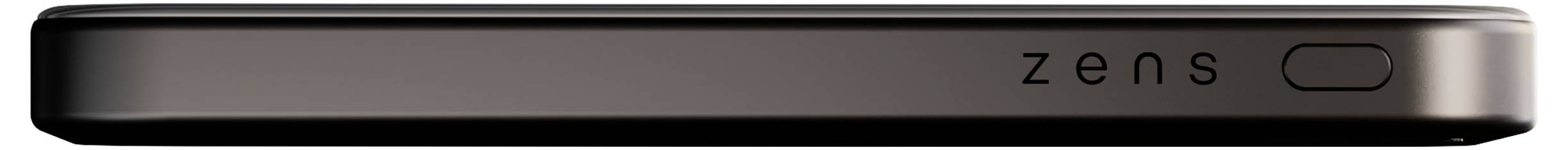 ZENS ZEPP05B/00 Powerbank 5000 mAh Qi Wireless Charging Li-Ion USB Schwarz