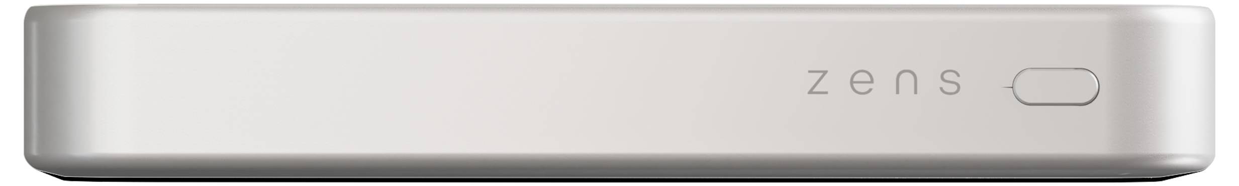 ZENS ZEPP10W/00 Powerbank 10000 mAh Qi Wireless Charging Li-Ion USB Weiß