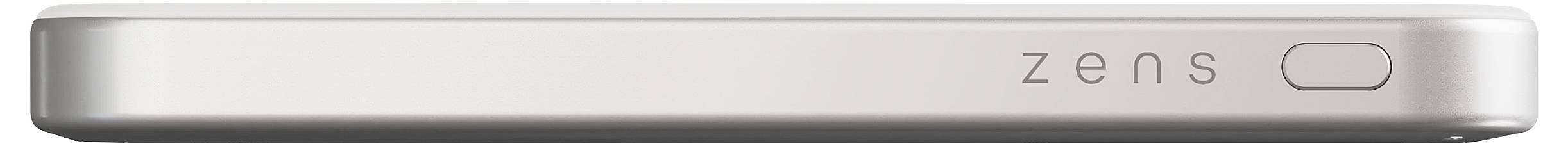 ZENS ZEPP05W/00 Powerbank 5000 mAh Qi Wireless Charging Li-Ion USB Weiß