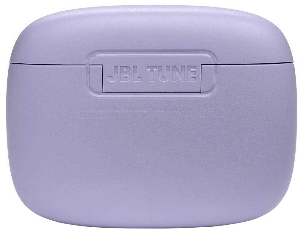 Eine lavendelfarben Ladehülle mit der Aufschrift 