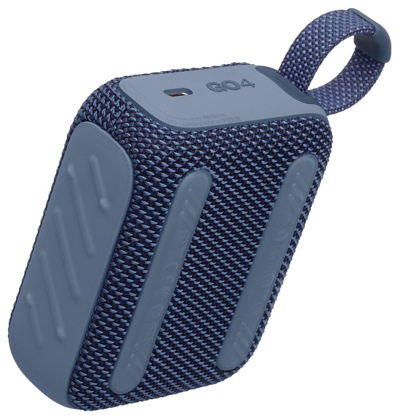 JBL Go 4 Bluetooth® Lautsprecher tragbar, staubfest, Wasserfest Blau