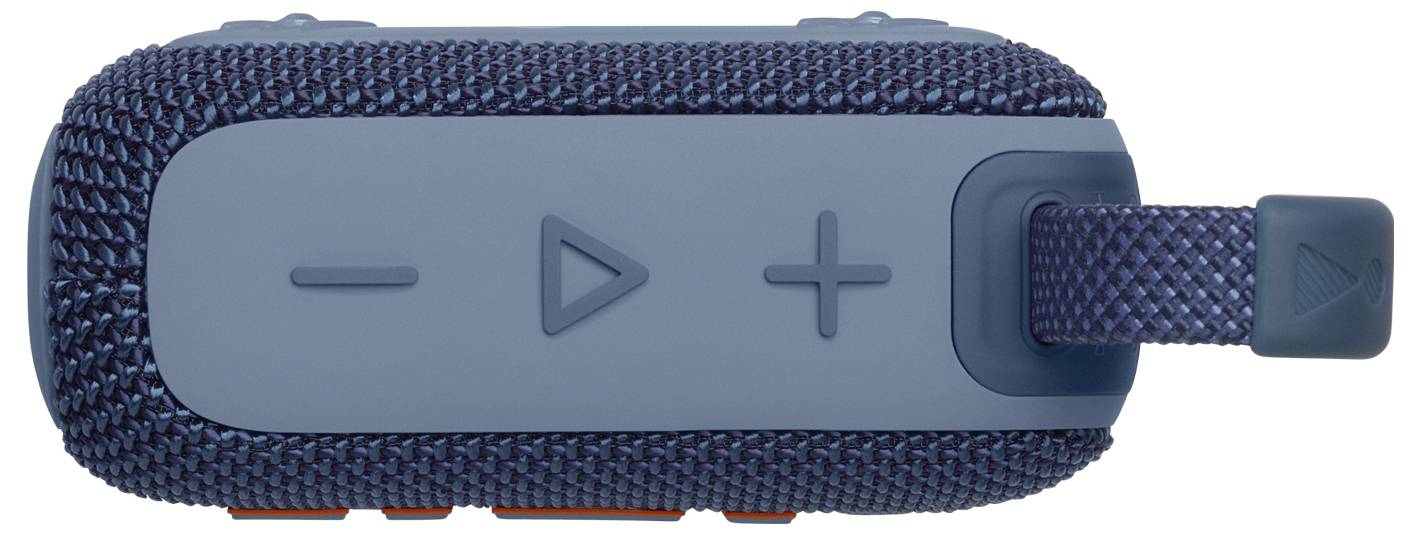 JBL Go 4 Bluetooth® Lautsprecher tragbar, staubfest, Wasserfest Blau