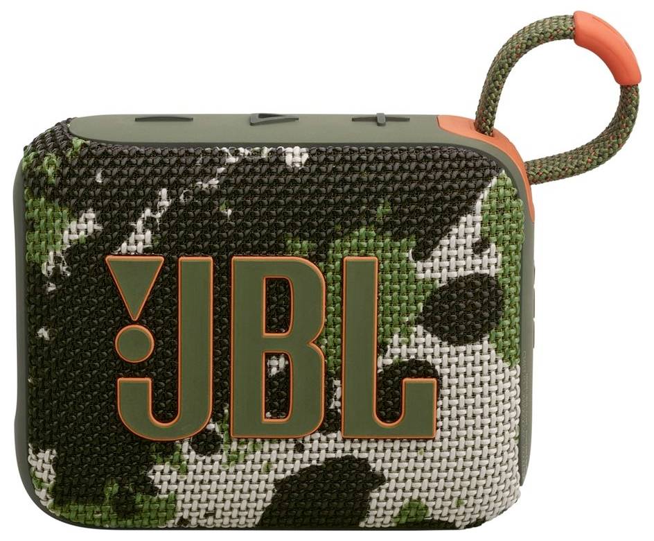 JBL Go 4 Bluetooth® Lautsprecher tragbar, staubfest, Wasserfest Camouflage