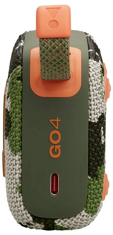 JBL Go 4 Bluetooth® Lautsprecher tragbar, staubfest, Wasserfest Camouflage