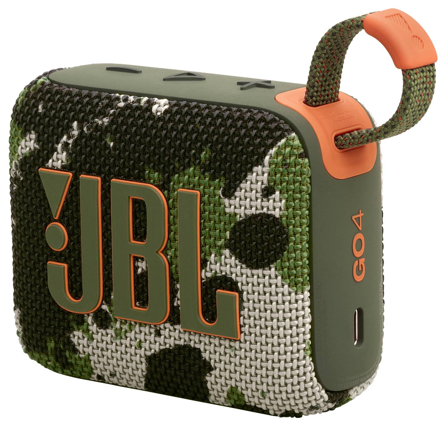 JBL Go 4 Bluetooth® Lautsprecher tragbar, staubfest, Wasserfest Camouflage