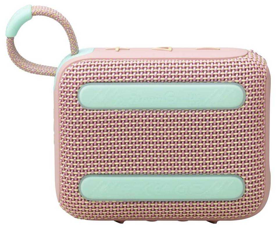 JBL Go 4 Bluetooth® Lautsprecher tragbar, staubfest, Wasserfest Pink