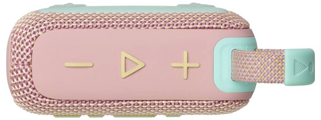 JBL Go 4 Bluetooth® Lautsprecher tragbar, staubfest, Wasserfest Pink