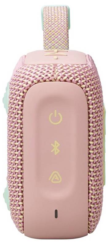 JBL Go 4 Bluetooth® Lautsprecher tragbar, staubfest, Wasserfest Pink