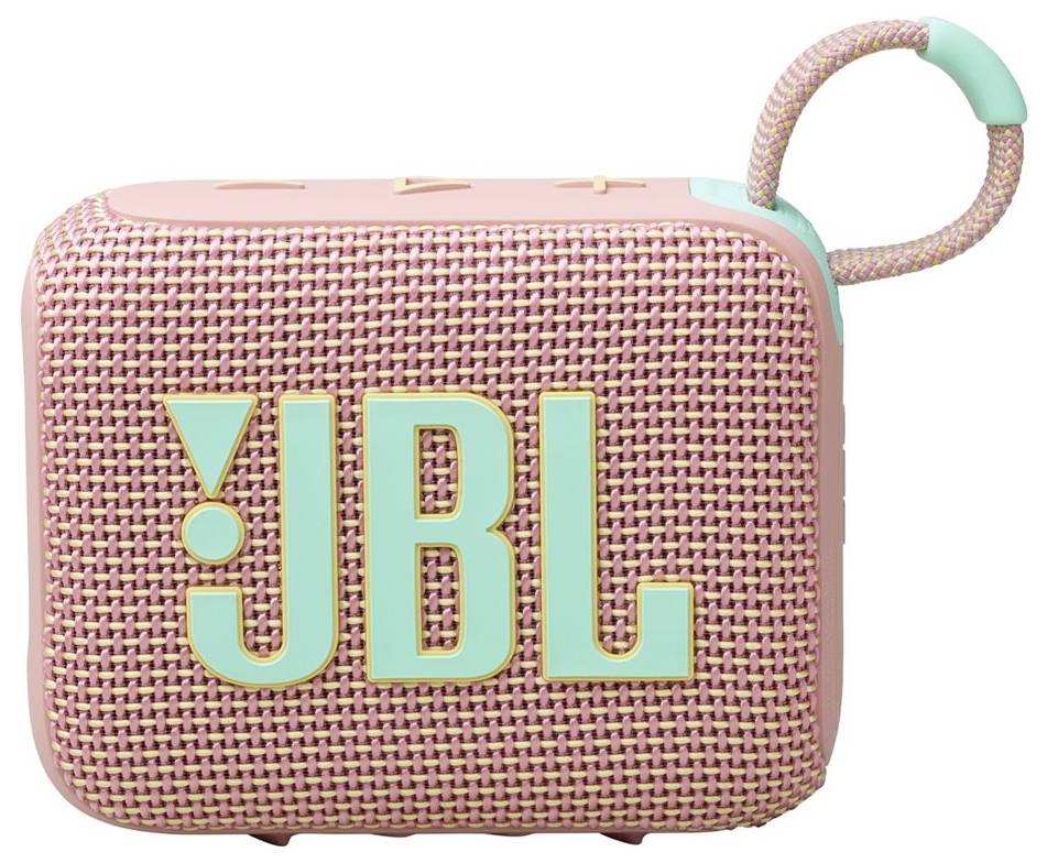 JBL Go 4 Bluetooth® Lautsprecher tragbar, staubfest, Wasserfest Pink
