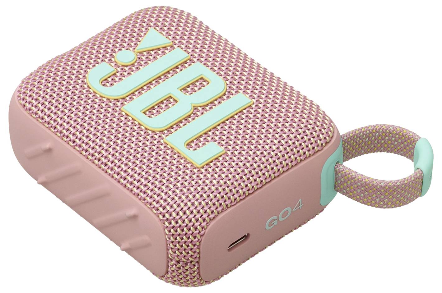 JBL Go 4 Bluetooth® Lautsprecher tragbar, staubfest, Wasserfest Pink