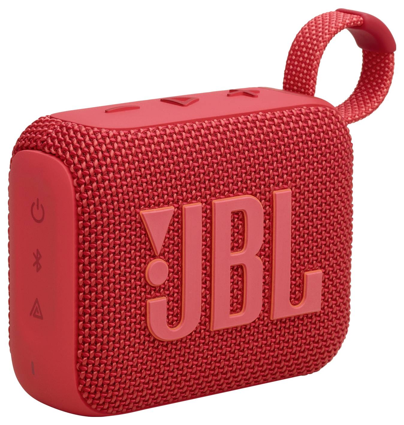 JBL Go 4 Bluetooth® Lautsprecher tragbar, staubfest, Wasserfest Rot