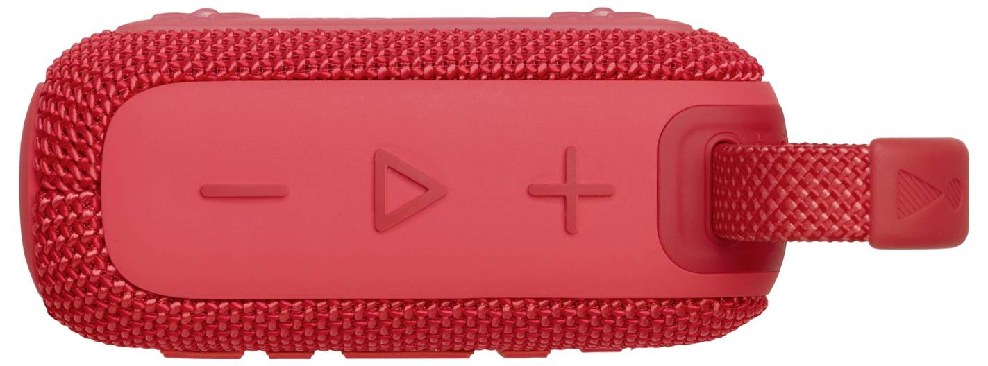 JBL Go 4 Bluetooth® Lautsprecher tragbar, staubfest, Wasserfest Rot