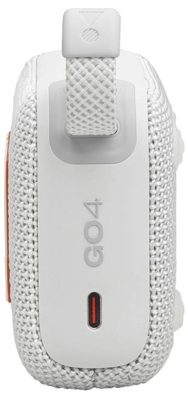 JBL Go 4 Bluetooth® Lautsprecher tragbar, staubfest, Wasserfest Weiß