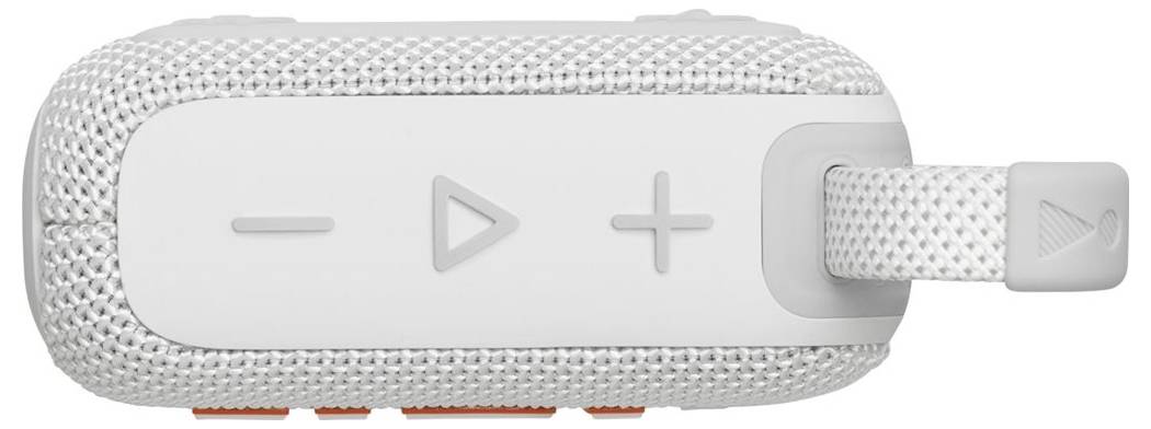 JBL Go 4 Bluetooth® Lautsprecher tragbar, staubfest, Wasserfest Weiß