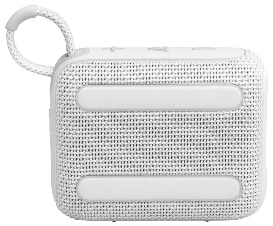 JBL Go 4 Bluetooth® Lautsprecher tragbar, staubfest, Wasserfest Weiß