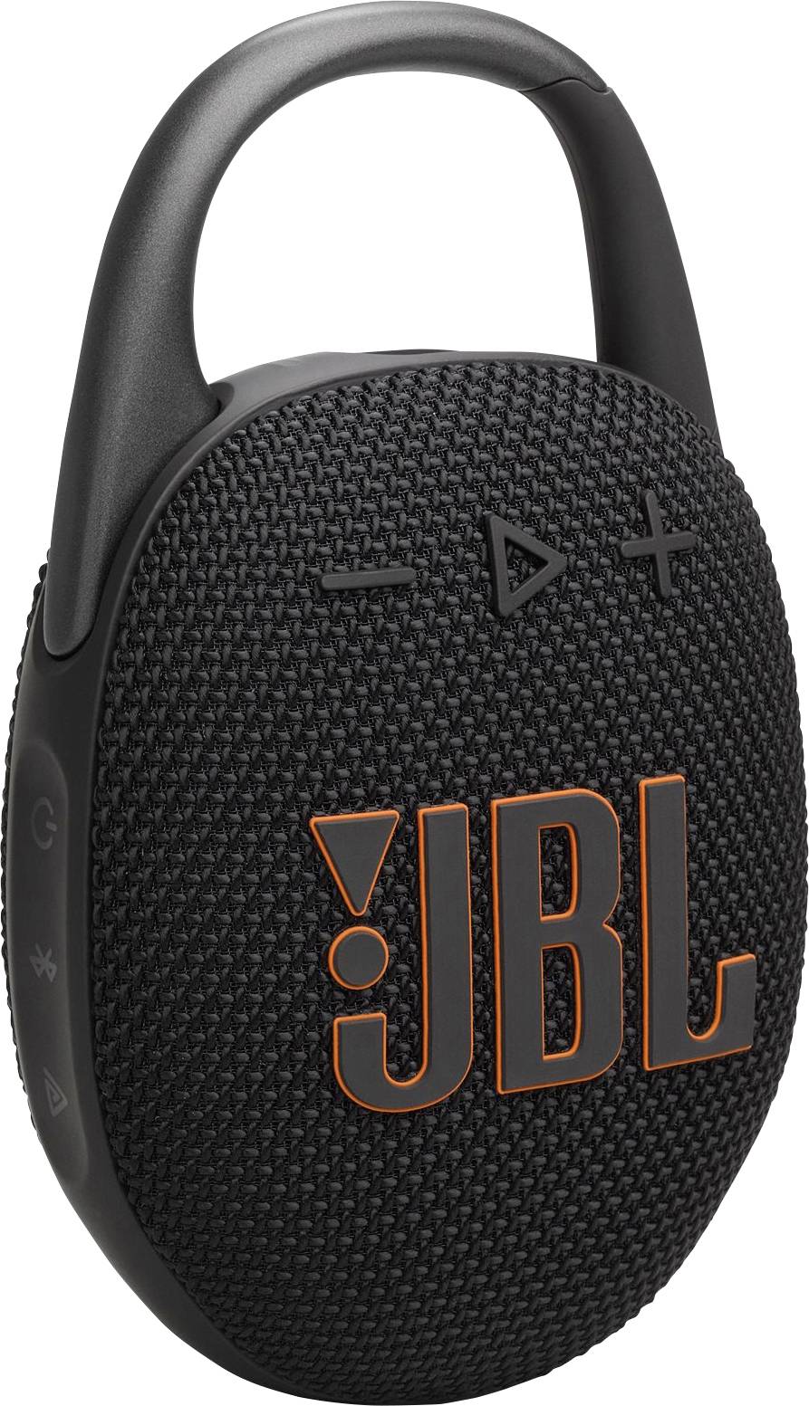 JBL Clip 5 Bluetooth® Lautsprecher tragbar, staubfest, Wasserfest Schwarz