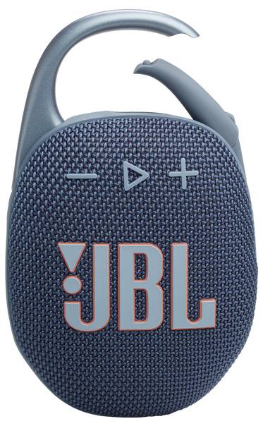 JBL Clip 5 Bluetooth® Lautsprecher tragbar, staubfest, Wasserfest Blau
