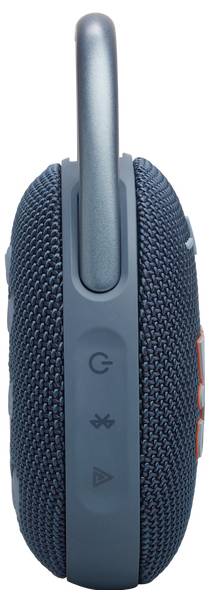 JBL Clip 5 Bluetooth® Lautsprecher tragbar, staubfest, Wasserfest Blau