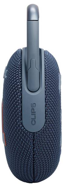 JBL Clip 5 Bluetooth® Lautsprecher tragbar, staubfest, Wasserfest Blau