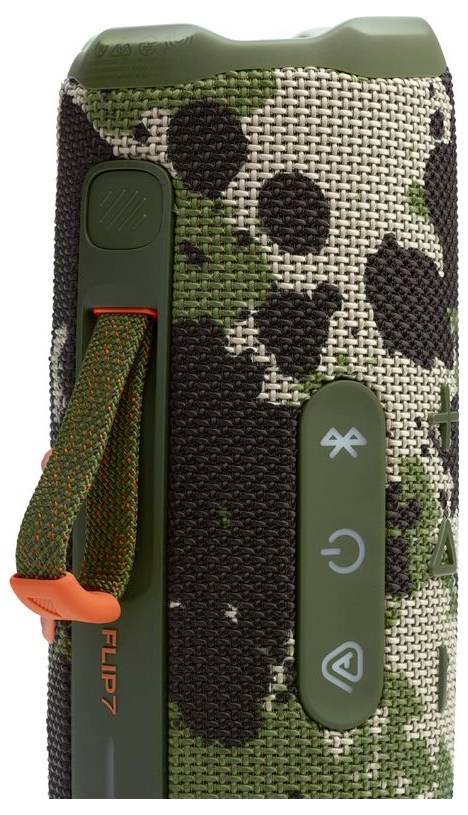 JBL Flip 7 Bluetooth® Lautsprecher tragbar, staubfest, Wasserfest Khaki