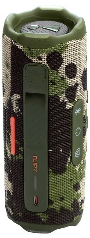 JBL Flip 7 Bluetooth® Lautsprecher tragbar, staubfest, Wasserfest Khaki