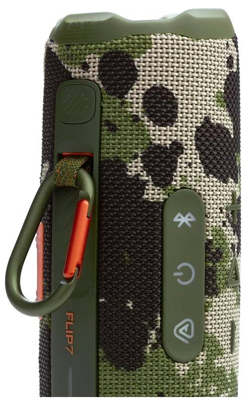 JBL Flip 7 Bluetooth® Lautsprecher tragbar, staubfest, Wasserfest Khaki