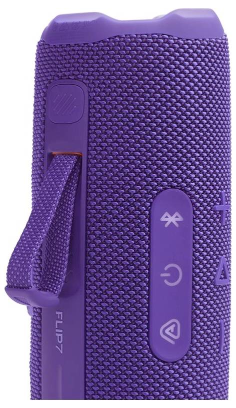 JBL Flip 7 Bluetooth® Lautsprecher tragbar, staubfest, Wasserfest Violett