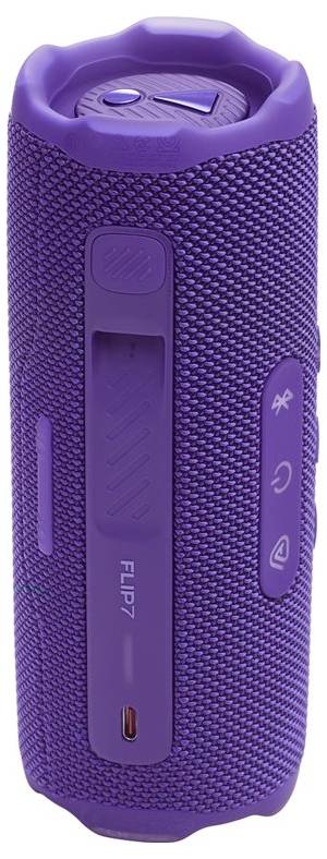 JBL Flip 7 Bluetooth® Lautsprecher tragbar, staubfest, Wasserfest Violett