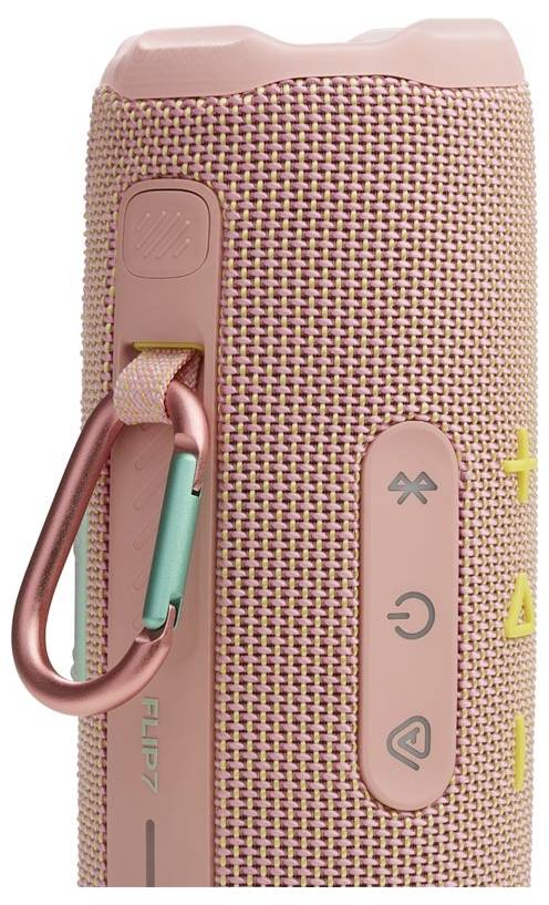 JBL Flip 7 Bluetooth® Lautsprecher tragbar, staubfest, Wasserfest Pink