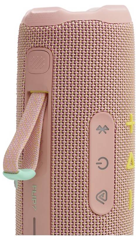 JBL Flip 7 Bluetooth® Lautsprecher tragbar, staubfest, Wasserfest Pink