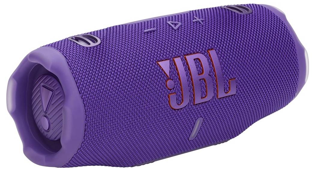 JBL Charge 6 Bluetooth® Lautsprecher tragbar, staubfest, Wasserfest Violett