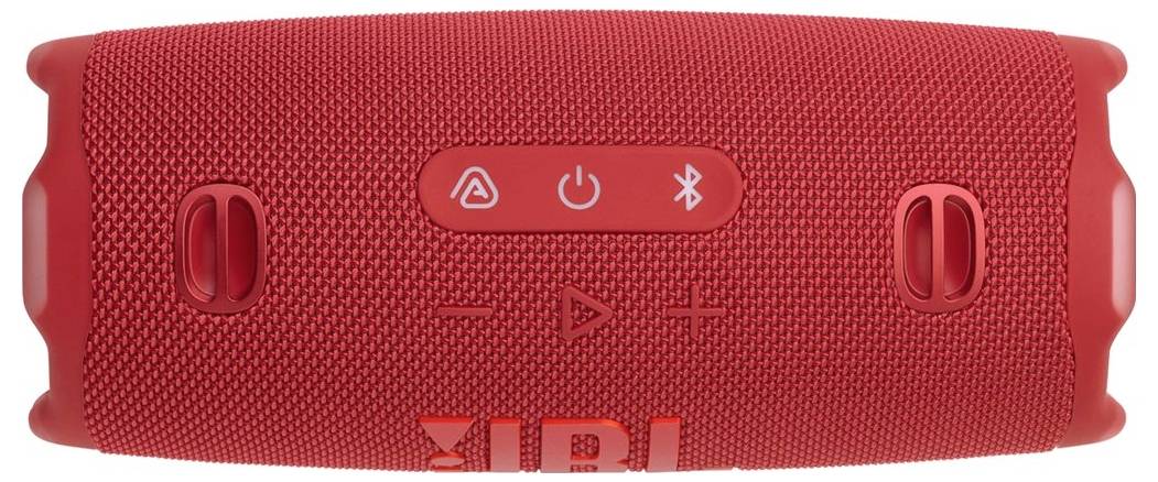 JBL Charge 6 Bluetooth® Lautsprecher tragbar, staubfest, Wasserfest Rot