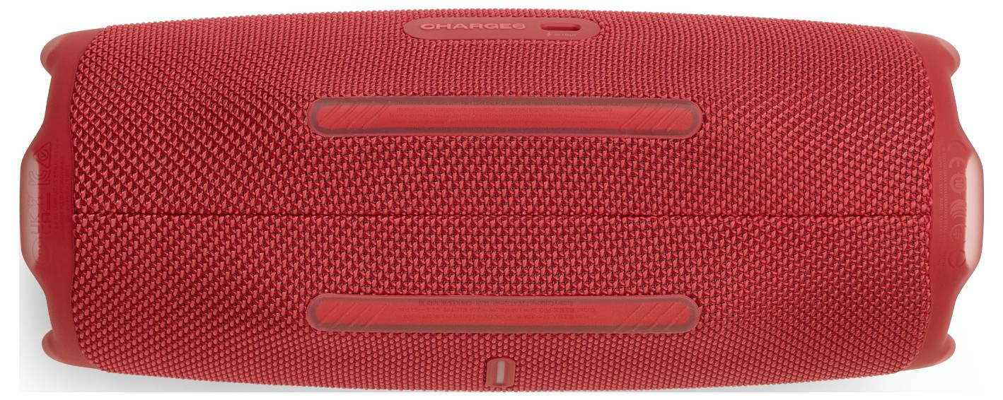 JBL Charge 6 Bluetooth® Lautsprecher tragbar, staubfest, Wasserfest Rot