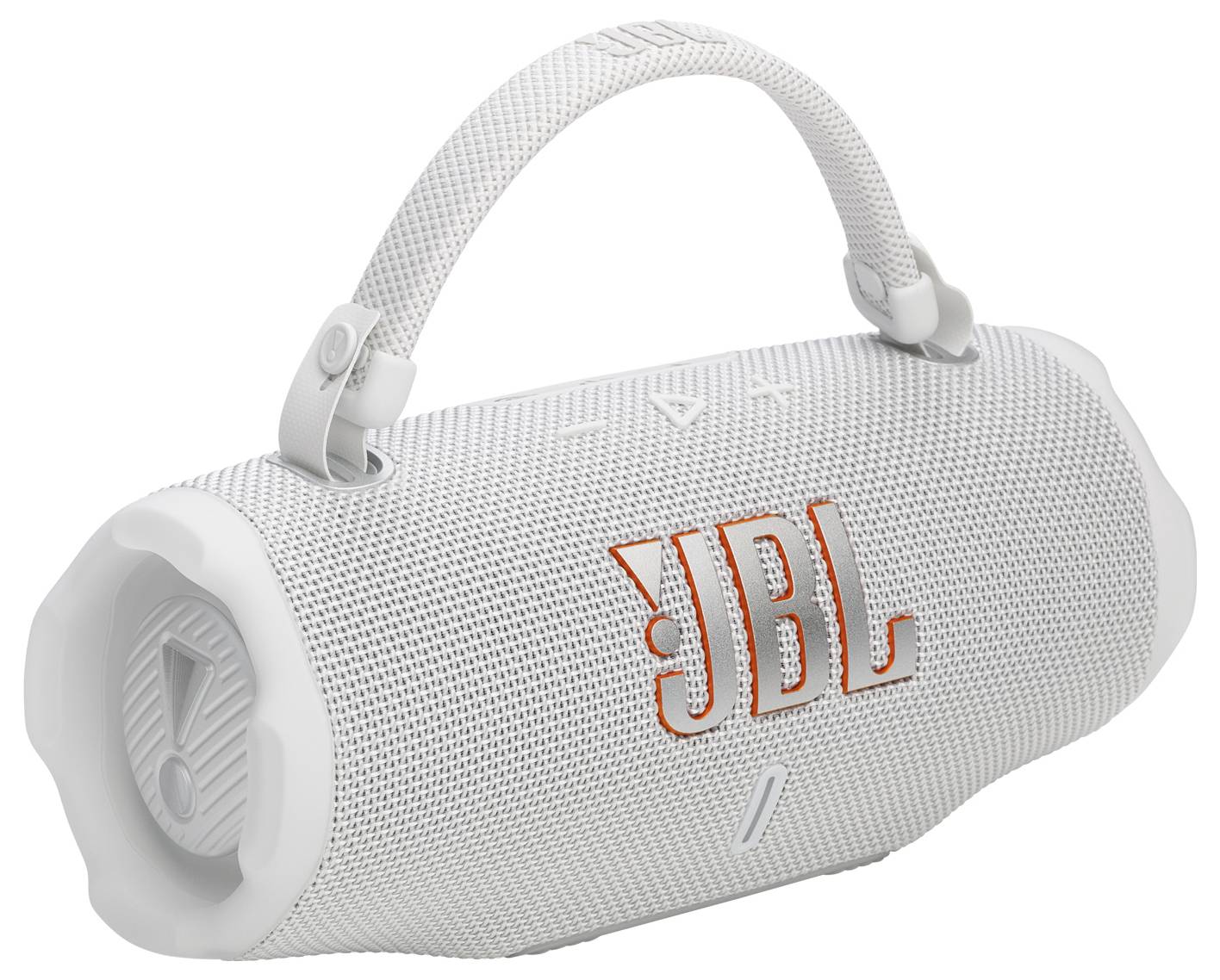 JBL Charge 6 Bluetooth® Lautsprecher tragbar, staubfest, Wasserfest Weiß
