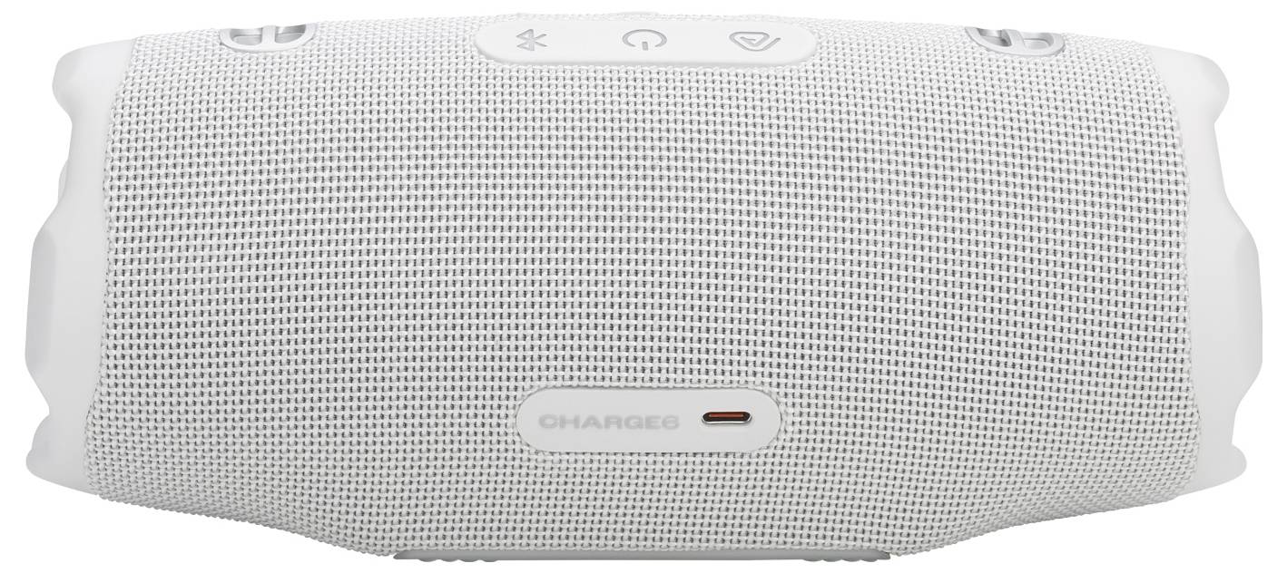 JBL Charge 6 Bluetooth® Lautsprecher tragbar, staubfest, Wasserfest Weiß