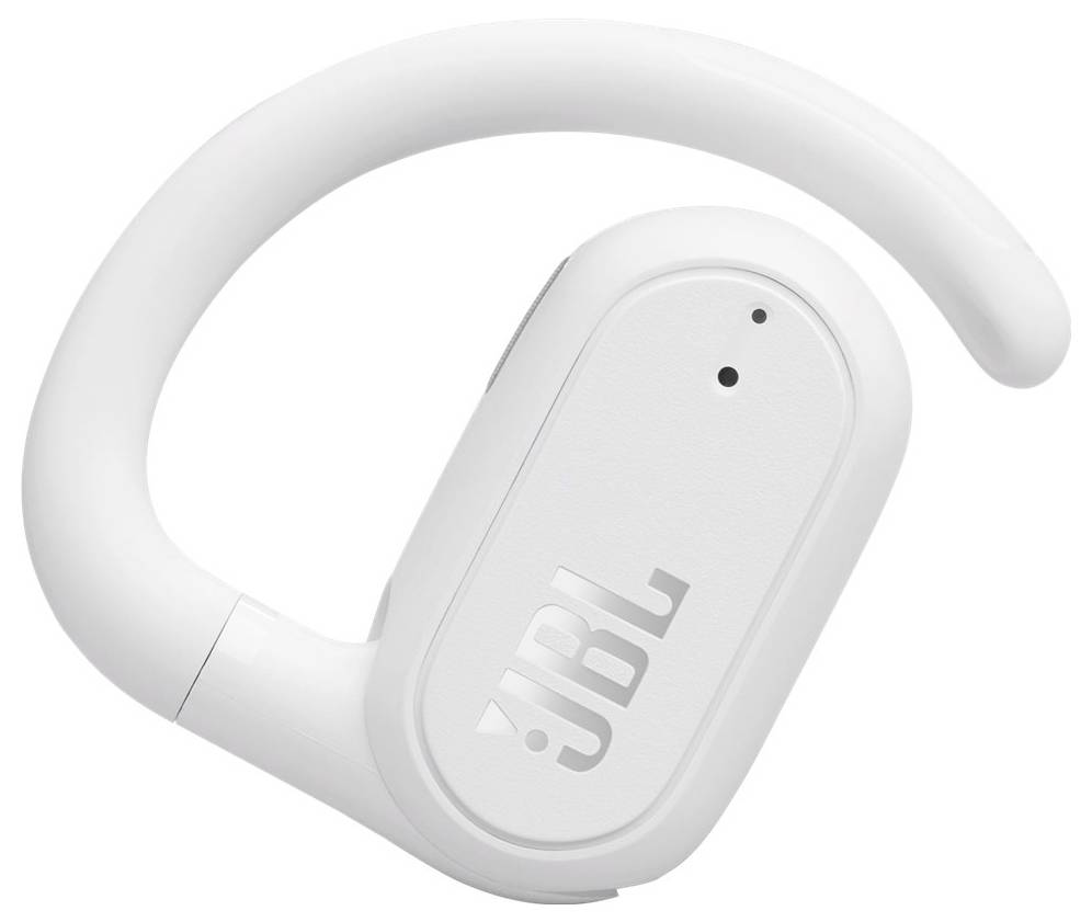 JBL Soundgear Sense In Ear Kopfhörer Kabellos, Bluetooth® Stereo Weiß Ladecase, Lautstärkeregelung, Nackenbügel, Ohrbügel, Touch-Steuerung, Wa