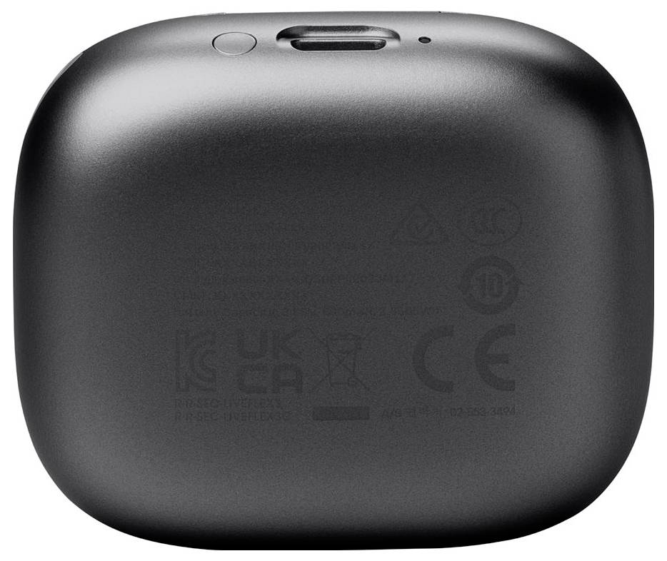 JBL Live Flex 3 In Ear Kopfhörer Kabellos, Bluetooth® Stereo Schwarz Noise Cancelling, Mikrofon-Rauschunterdrückung Ladecase